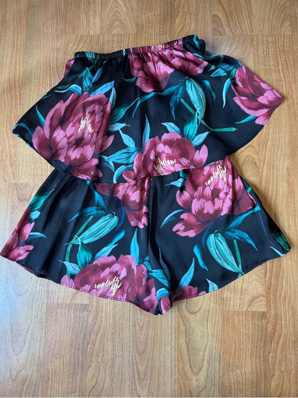 Show Me Your Mumu Womens Thelma Romper Ruby Bloom Floral Print Romper Size Small - Picture 7 of 10